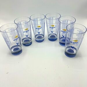 A Set Of 6 US OPEN 2024 Grey Goose HONEY DEUCE Cups Limited Edition Collectible